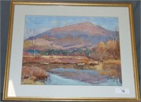 Charles Henry Richert, Signed Watercolor