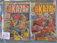 12 Misc. Vintage Kazar Comic Books