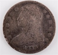 Coin 1838 Bust Half Dollar Reeded Edge VG