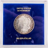 Coin 1880-S Morgan Silver Dollar BU. DMPLS
