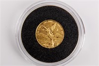 Coin Mexico 1/20th Ounce Gold .9999 Fine Coin