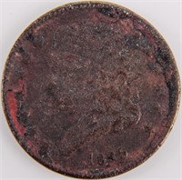 Coin 1835 United States Half Cent in Fine*