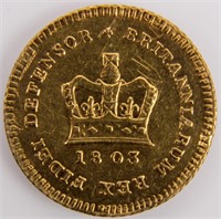 Coin 1803 Great Britain Gold 1/3 Guinea