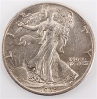 Coin 1935 Walking Liberty Half Dollar Gem BU