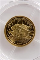Coin Solid Gold American Eagle Replica 14kt