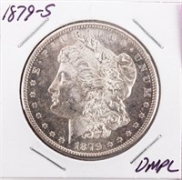 Coin 1879-S  Morgan Silver Dollar BU DMPL