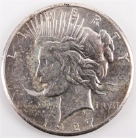 Coin 1927 Peace Silver Dollar Choice BU