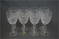 Waterford Ballybay Crystal Water Goblet Set of 8