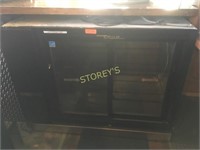 True 48" 2dr Sliding Glass Beer Cooler