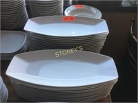 7 x 16" White Platter - Tableware Solutions
