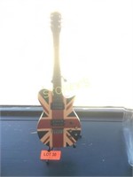 British Guitar Piggy Bank w/ Stand