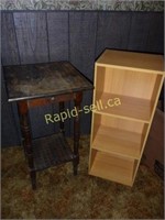Table & Bookcase