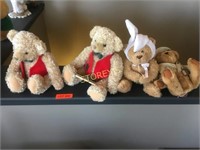4 Stuffed Bears