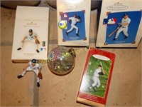 New York Yankees Christmas Ornaments, some are