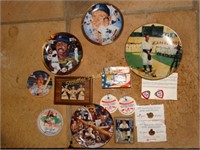 Misc. commemorative plates of New York Yankee