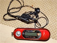 MP3 player with earphones