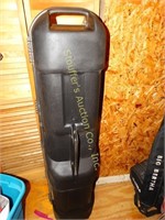 Hard case for shipping golf clubs with contents