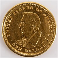 Coin 1905 Lewis & Clark $1 Gold Commemorative XF