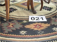 ROUND 7FT. 8' SOUTHWEST DESIGN QUALITY RUG