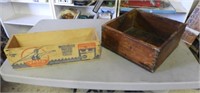 Early Cheese Box & Dove Tail Box