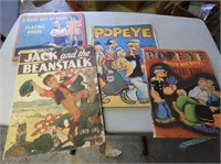 1930's Popeye & Jack in the Bean stock