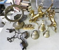Brass Bells, Brass Centerpiece, etc.