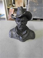 Bust of a Cowboy, 5" T