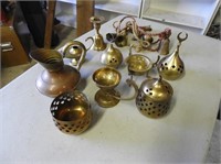 Brass Bells, Incent Burners, Aladan's Lamp, etc.