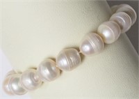 Fresh Water Pearl Flexible Size Bracelet JC