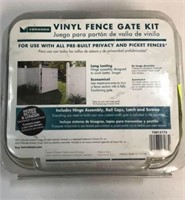 New Vinyl Fence Gate Kit P12B