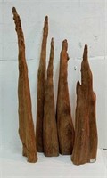 5 Large Authentic Cypress Knees U10B