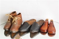 Miniature Salesman sample shoes & forms
