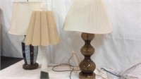 Three Table Lamps - R13