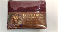 Egyptian King Size Sheet Set #1 P12B