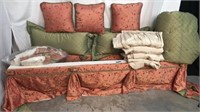 King Size Bedding, Valances & Curtains P11C