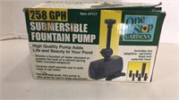 Submersible Fountain Pump P12B