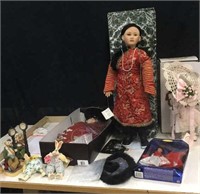 4 Collector's Dolls & More 12H
