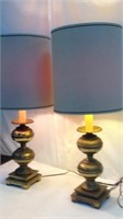 Matching Solid Brass Table Lamps - R13B