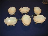 SET OF 6 SAUCE DISHES LOUIS XV