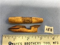 St. Laurence Island ivory artifacts: arrowhead bro