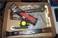 Carpenter's Hammer Squares Tool Assortment Lot