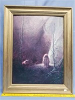 Sydney Laurence print of a painting called "Cave W