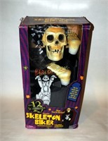 Dept 13 Skeleton Biker 42" Halloween Decoration