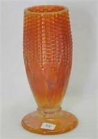 Corn vase w/stalk base - marigold