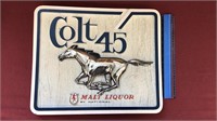 Colt 45 vintage advertisement sign