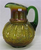 M'burg Gay Nineties water pitcher - green