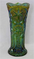 M'burg Ohio Star vase - green