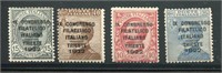 Italy. 142A-142D. Mint with Certificates.