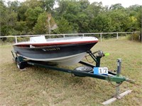 Shop Made Boat Trailer w/Boat