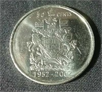2002 Canada half dollar